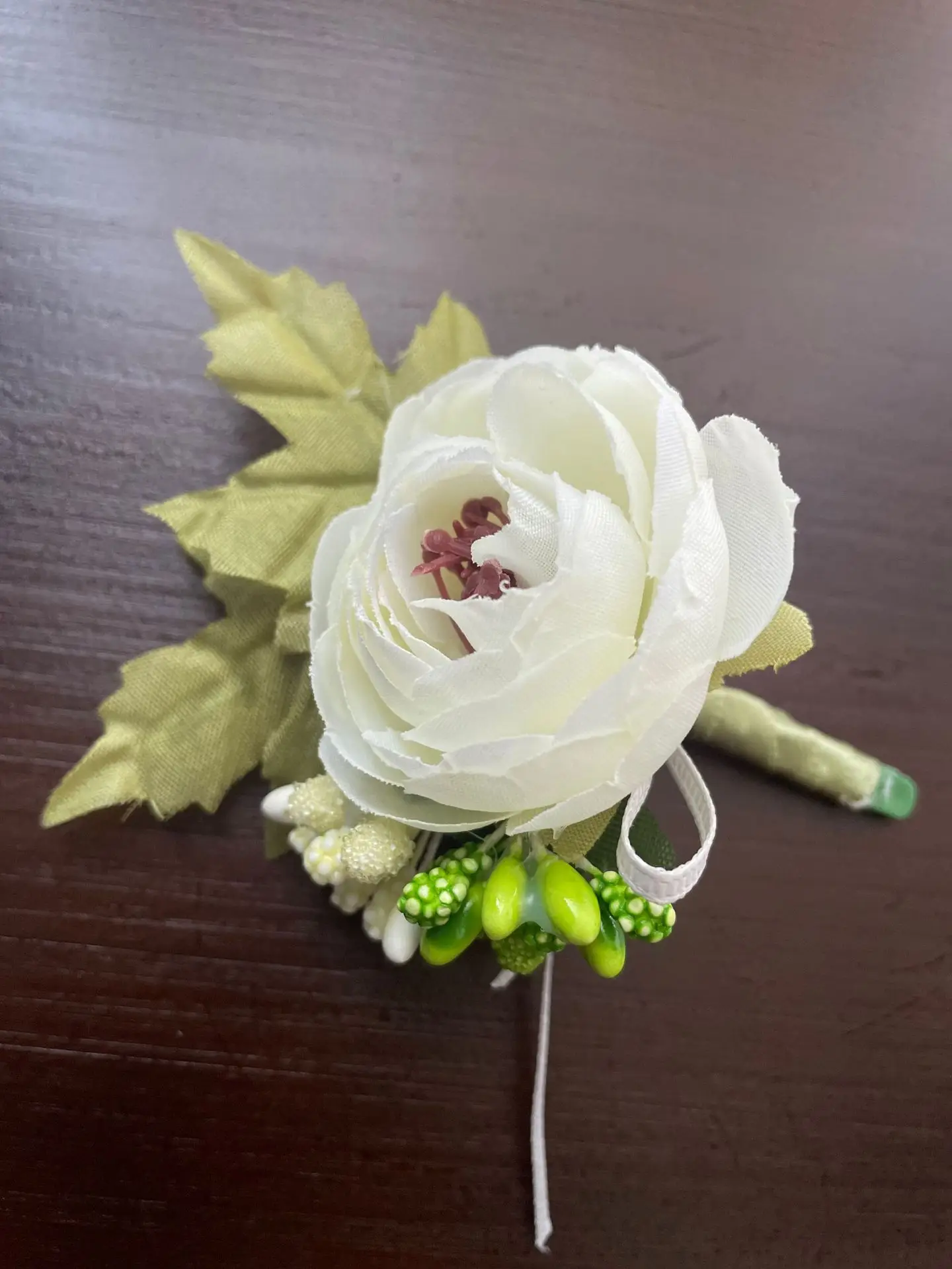 现货儿童西装礼服仿真花胸花婚礼花童小主持人演出服生日胸针配饰