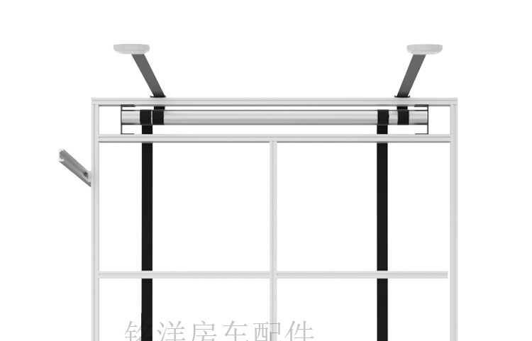 房车电动升降床旅居车改装配件铝合金吊床 承重500斤电压220V/12v