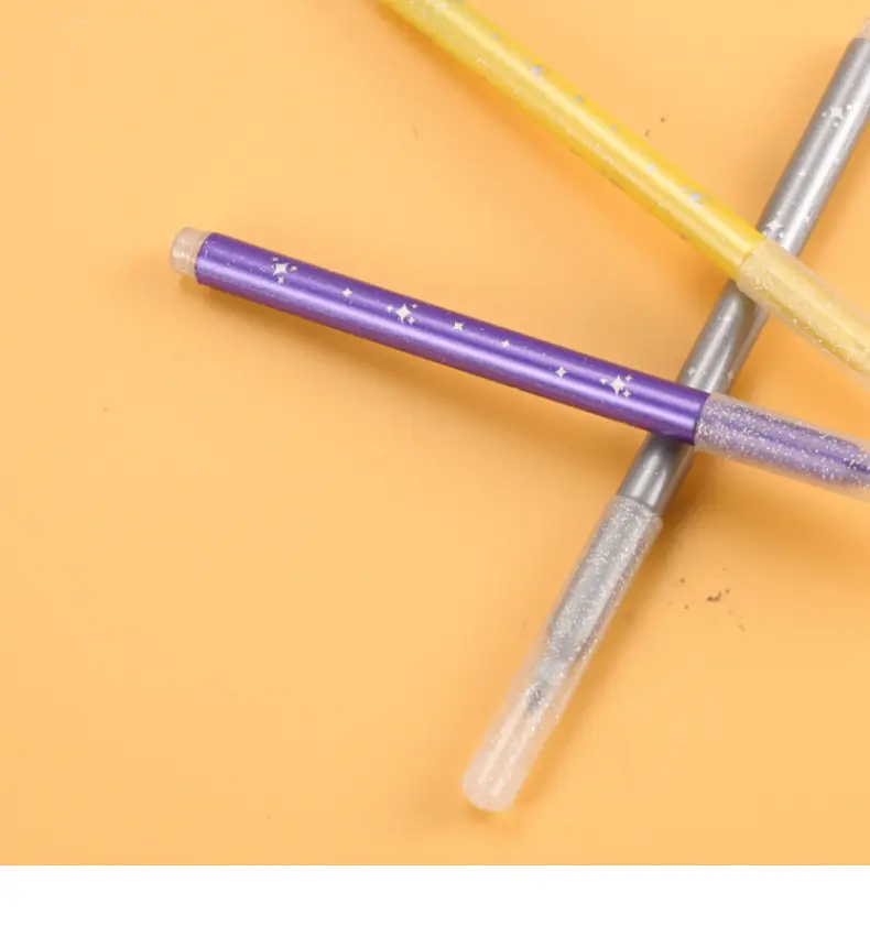 彩色闪光笔啫喱发光亮晶晶流沙银光变色笔记手账的手帐珠光荧光标