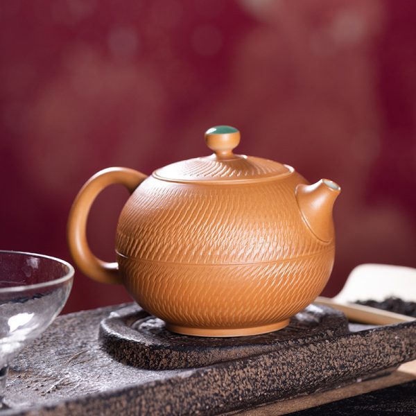 龙泉青瓷 跳刀西施壶茶壶单壶 陶瓷全手工泡茶壶高档中式功夫茶具