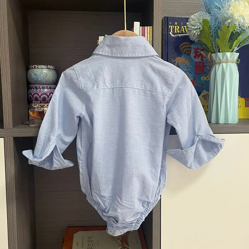 跨境秋季新款男宝宝哈衣棉新生儿蝴蝶结周岁生日摄影服装厂家直销