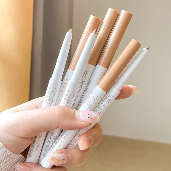 爆款光感遮瑕笔眉毛遮瑕膏眼睑下至卧蚕笔巨遮瑕黑眼圈格蒙批发