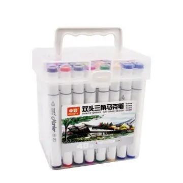 厂家直销中彩三角火爆马克笔套装12色18色24色36色48色60色108色