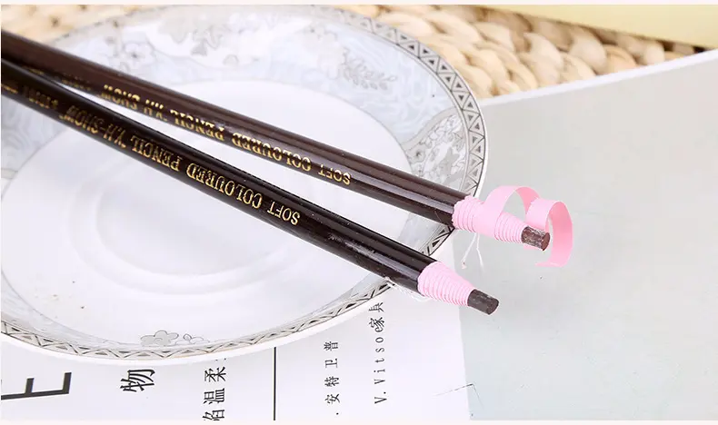 网红1818防水硬芯拉线笔软质撕拉卷纸拉线眉笔奥莉力眉笔厂家批发