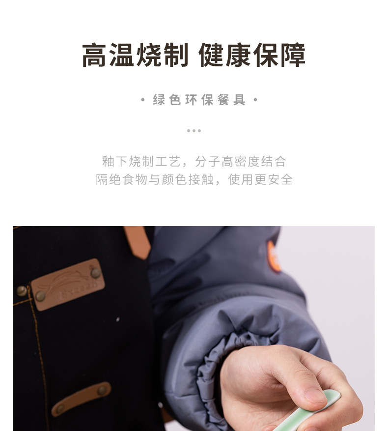 龙泉青瓷炖盅家用带盖隔水炖燕窝罐子陶瓷酒店餐具双耳蒸蛋辅食碗