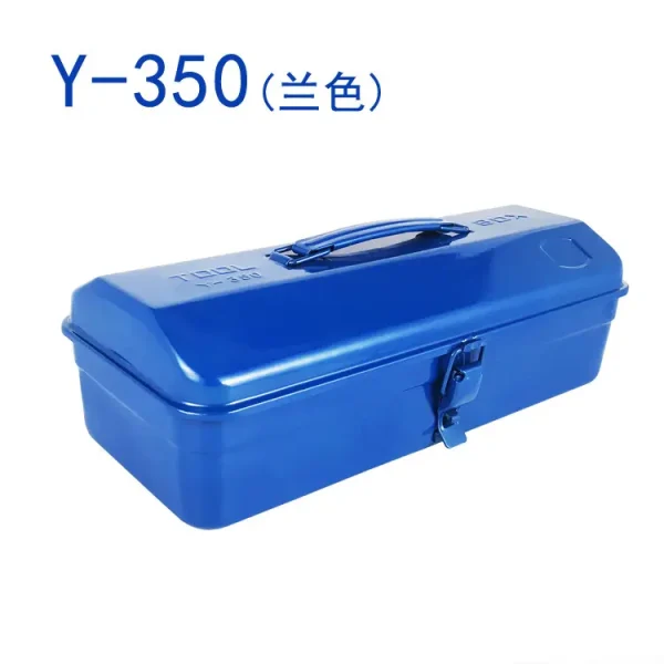 350加厚铁皮工具箱金属工具箱便携耐用多功能厂家手提工具箱