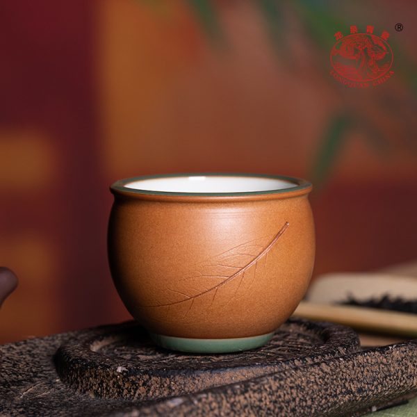 龙泉青瓷 原矿柴烧手工主人杯单个杯 陶瓷高档名家品茗杯功夫茶杯