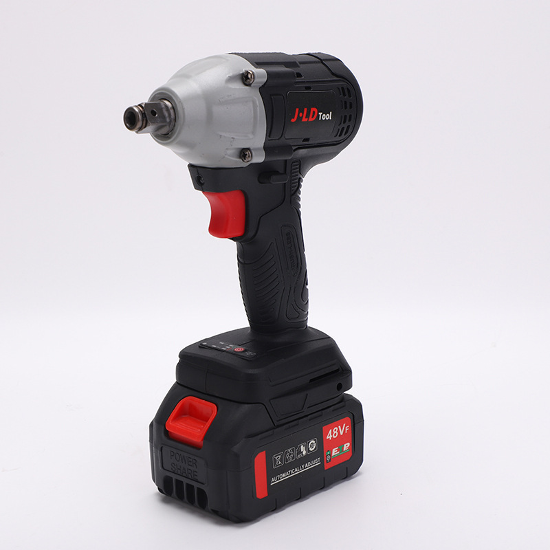 厂家直供无刷充电电动扳手大功率汽修架子工自动冲击扳手批发