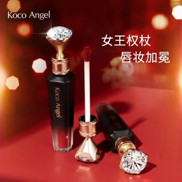 Koco Angel/女王权杖唇釉璀璨丝绒不掉色不沾杯口红 抖音爆款批发