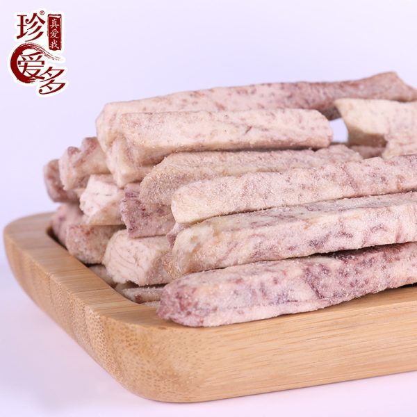 跨境工厂定制批发芋头条干原味果干批发VF脱水果蔬脆零食代发