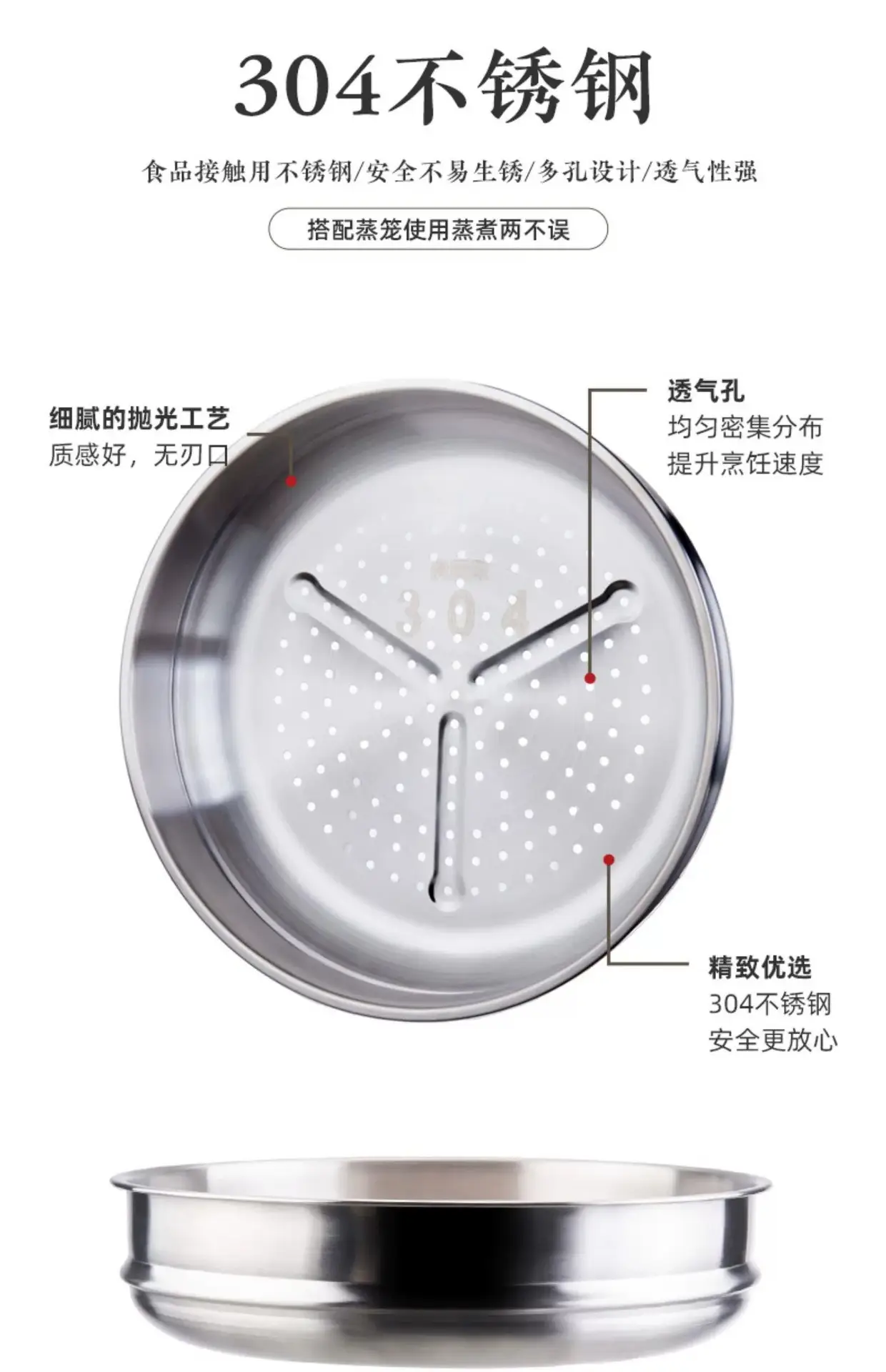 大铁锅炒锅家用炒菜锅无涂层不粘锅老式平底锅燃煤气灶电磁炉专用