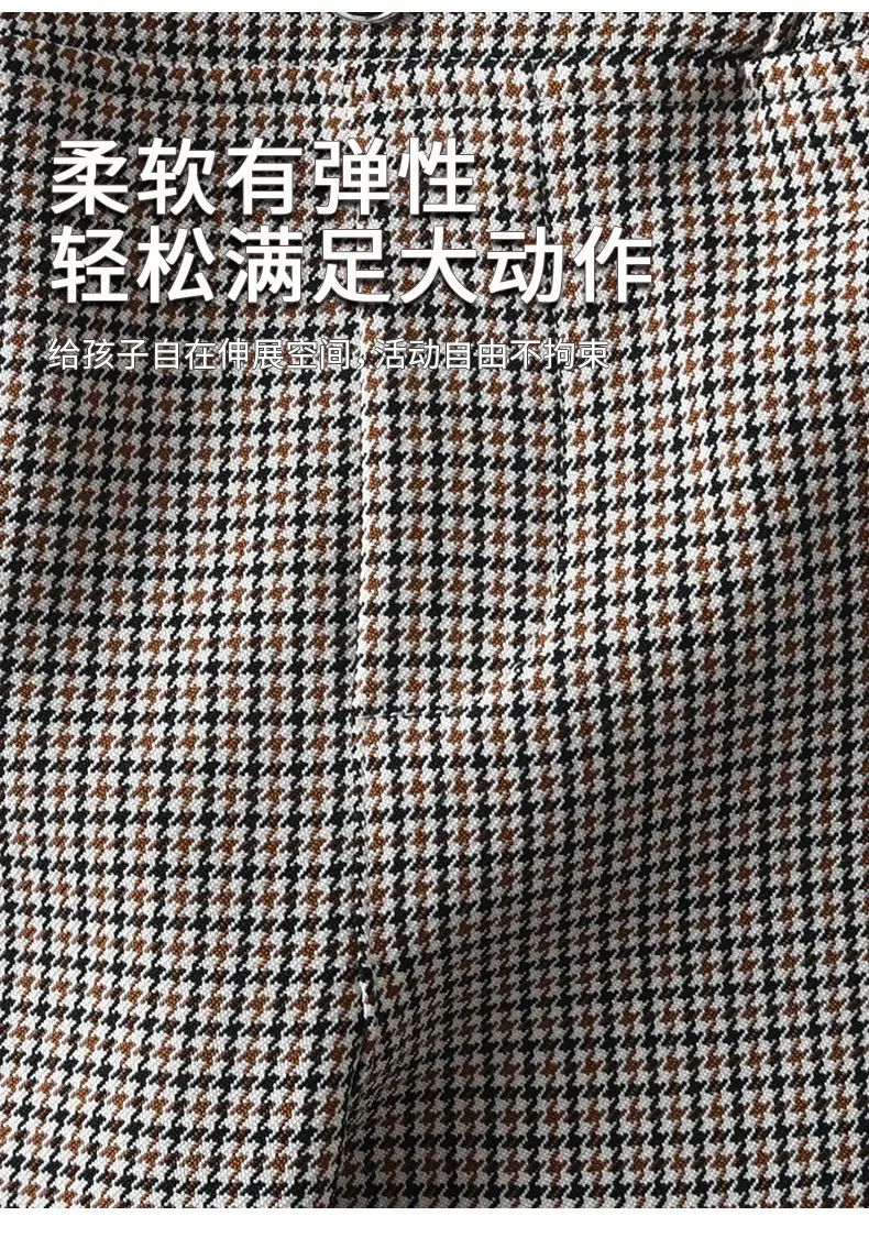 跨境儿童春装新款宝宝周岁礼服男童英伦风绅士衬衫马甲裤子三件套