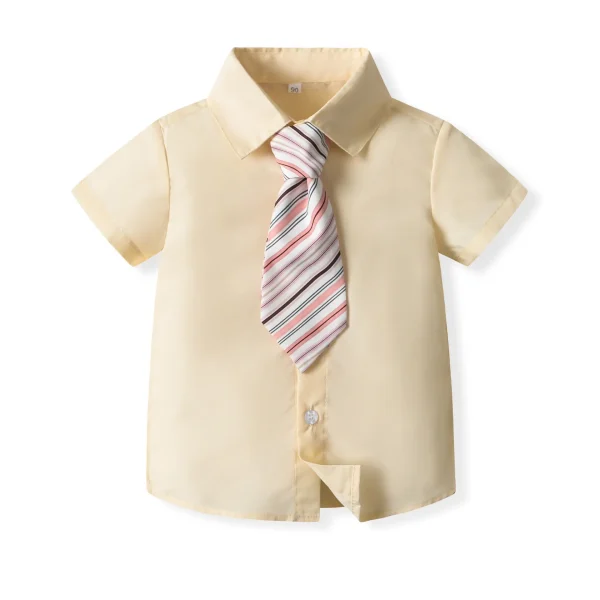 男童英伦绅士礼服童装夏季新款儿童主持人演出服宝宝衣服婚礼西服