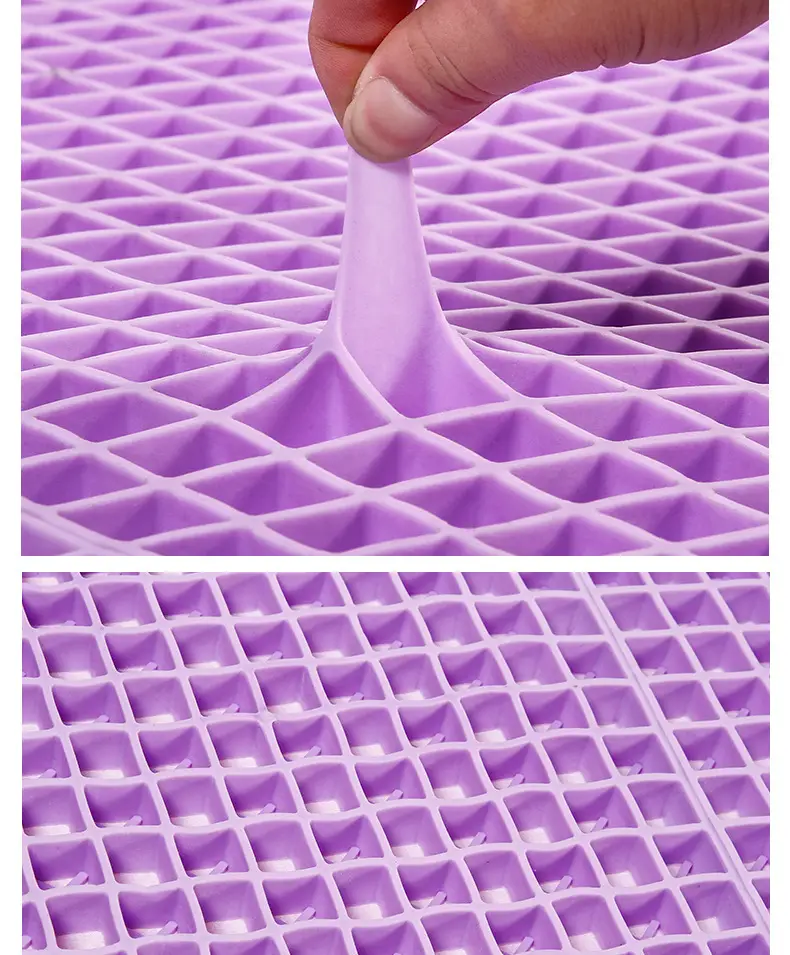 高弹无压床垫高分子材料蜂窝网格可水洗TPE空气床垫片材加工定制