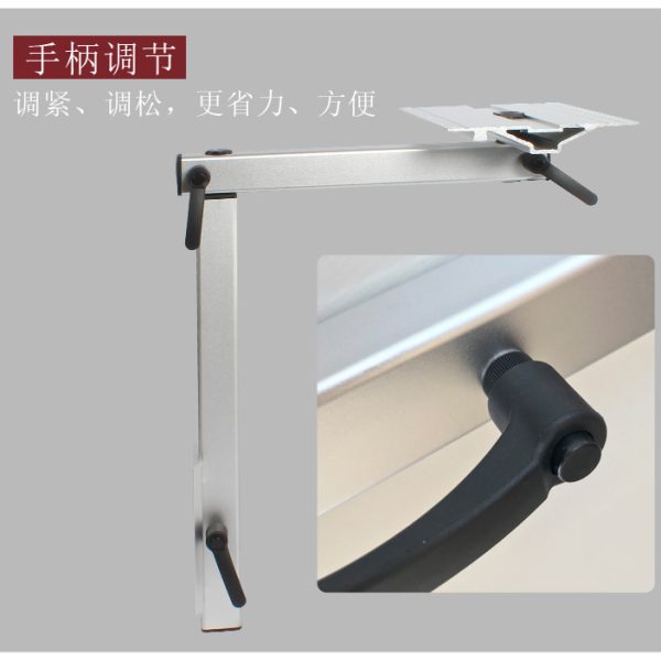 B款房车改装配件房车旋转桌腿 升降桌铝合金支架 游艇桌脚可拆卸