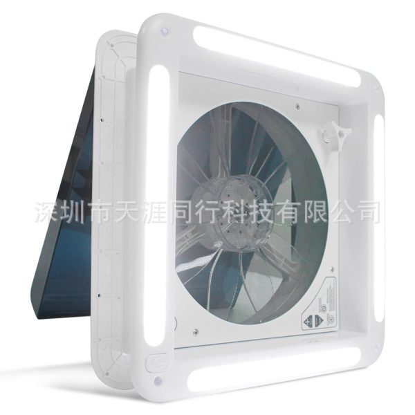 RV ROOF VENT FAN 14INCH WIEH LED 6 SPEEDS