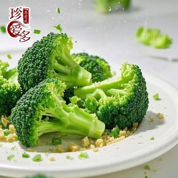 西蓝花脆果蔬脆整箱1kg批发即食蔬菜干散装脱水零食厂家批发代发