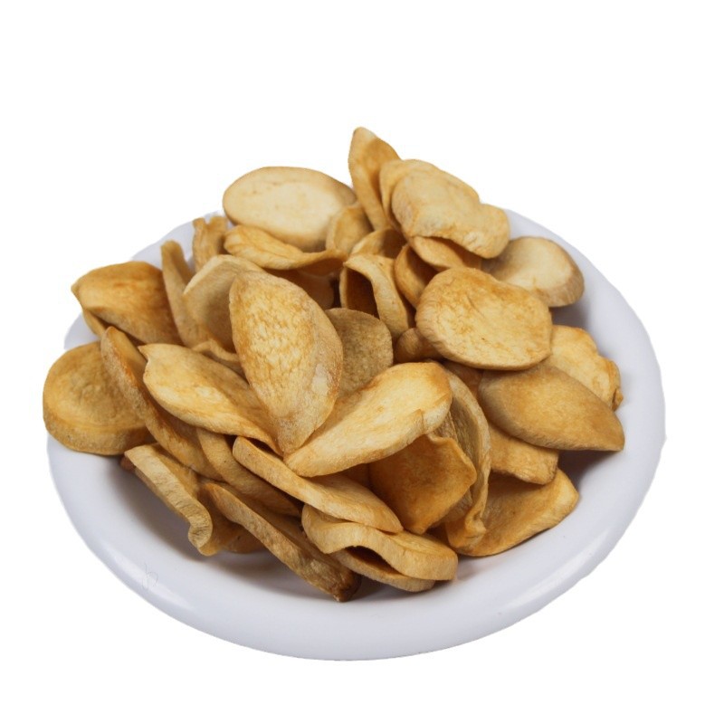 厂家直销杏鲍菇菌菇脆片鸡腿菇蘑菇干即食零食整箱批发散装代发