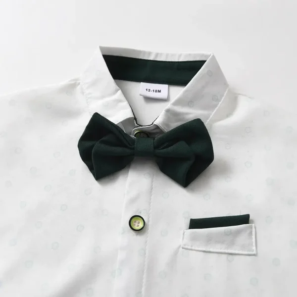 男童春秋款两件儿童套装礼服宝宝生日周岁帅气绅士钢琴表演小西服