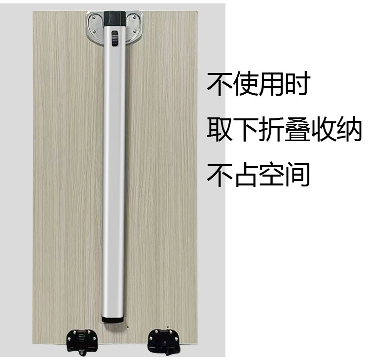 房车折叠桌腿配件拖挂车改装桌板支架车内挂件可拆铝合金收纳桌腿