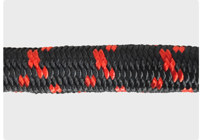 超高分子聚乙烯编织款软卸扣 户外救援 红黑搭配轻巧可代替疙瘩绳