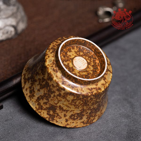 龙泉青瓷 主人杯单杯徐峻清纯手工功夫茶杯 陶瓷马蹄杯高档品茗杯
