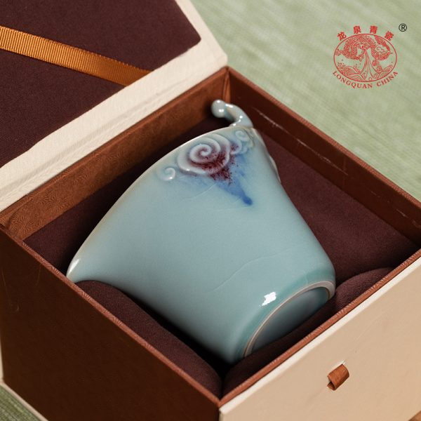 龙泉青瓷 公道茶杯高档手工茶海分茶器 陶瓷钧窑创意功夫茶道配件