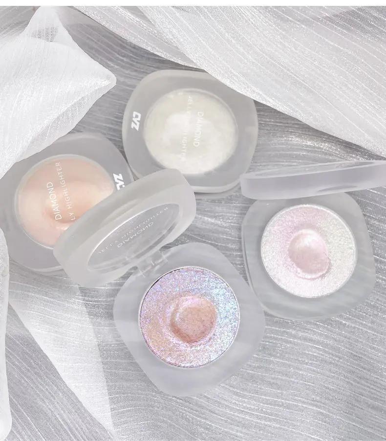 CVZ高光修容盘 高光粉饼土豆泥钻石高光粉渐变高光裸妆提亮细闪女