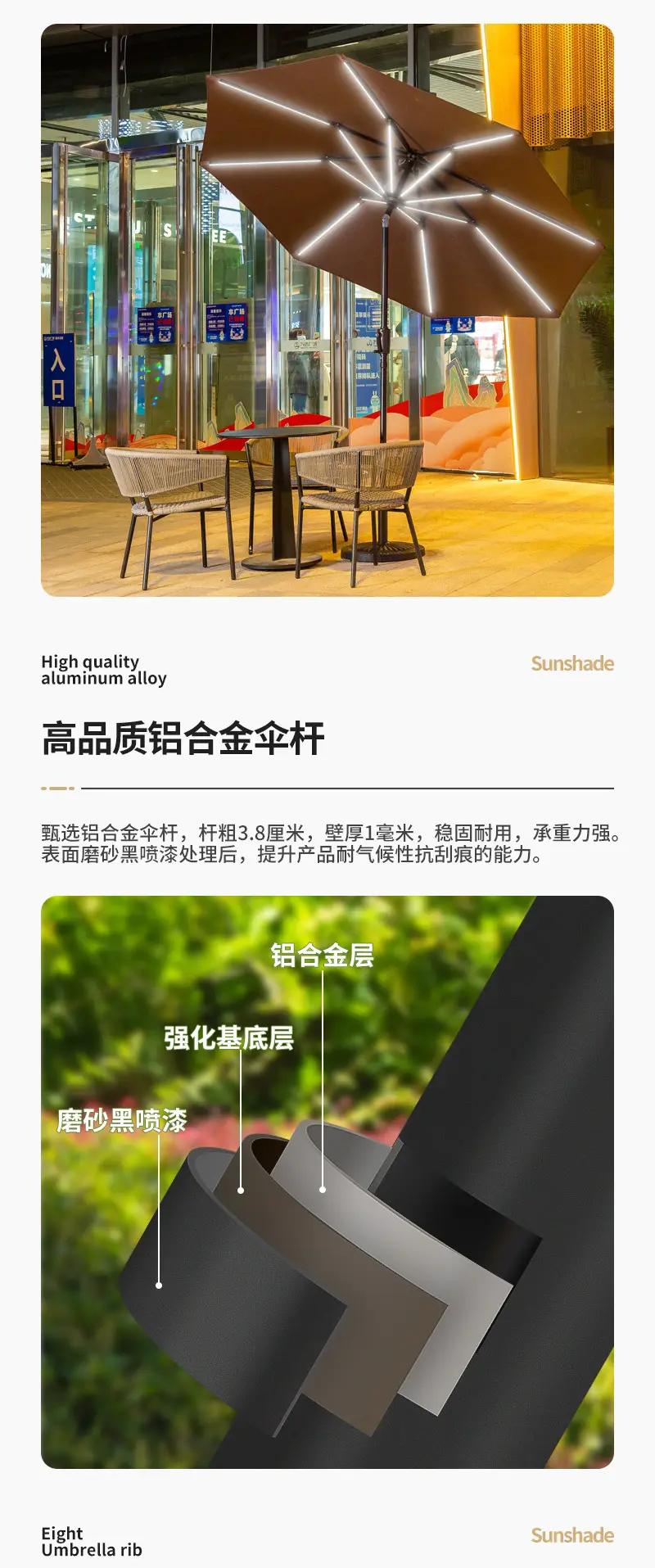 摆摊户外遮阳伞商业街遮阳伞扳手伞室外太阳伞大型户外摆摊遮阳伞