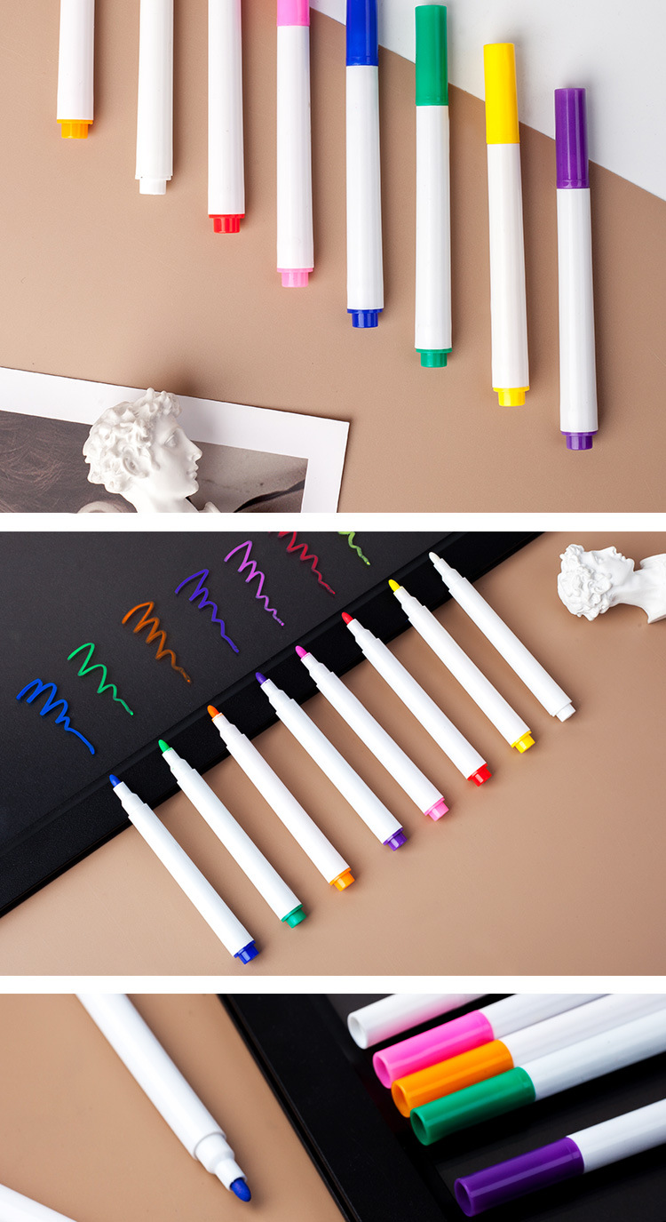 可擦灯板笔新品多色彩笔led灯板广告牌液体粉笔黑板笔水性广告笔