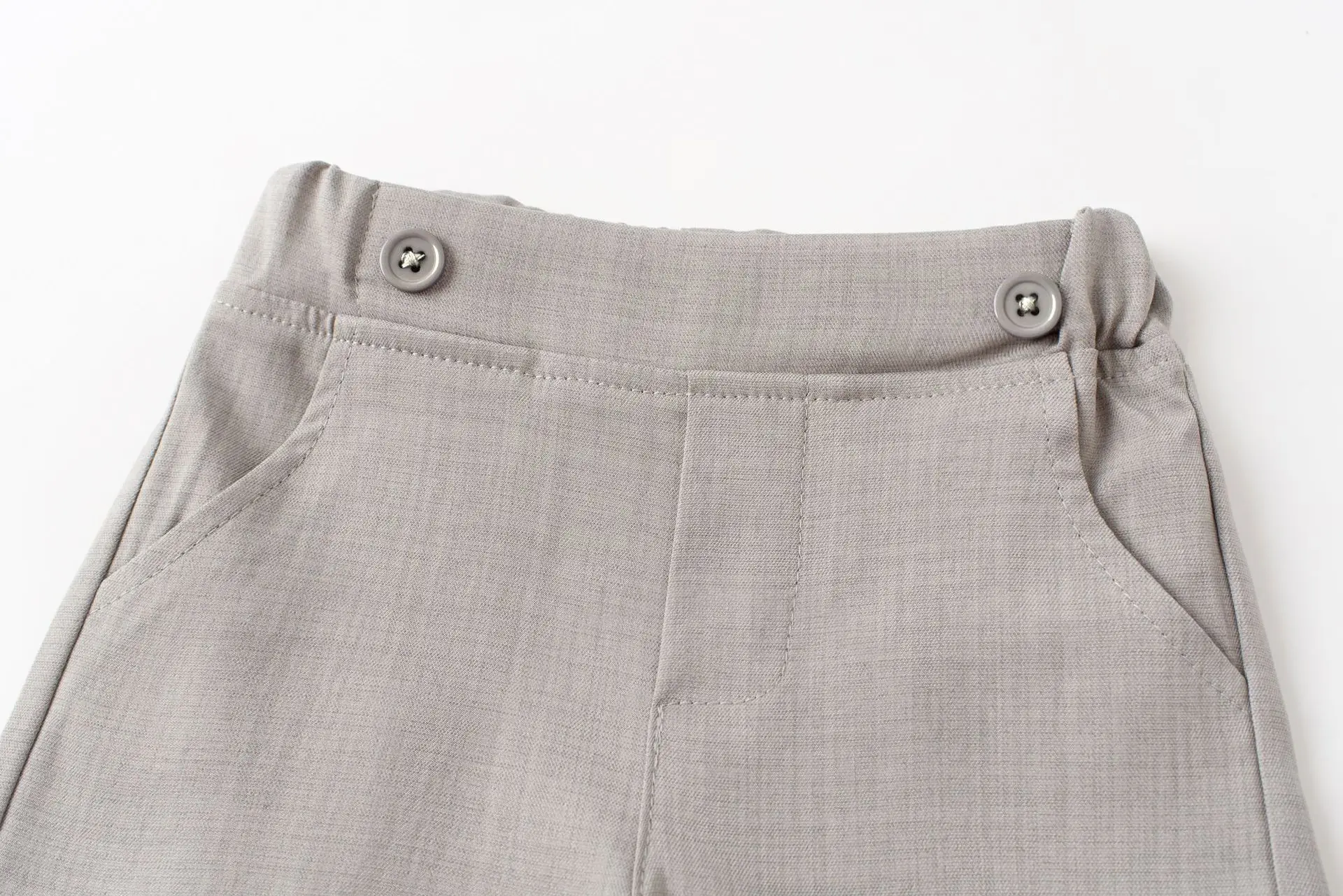 厂家批发英伦风婴儿绅士哈衣套装夏季新品男童生日宴会礼服小套装