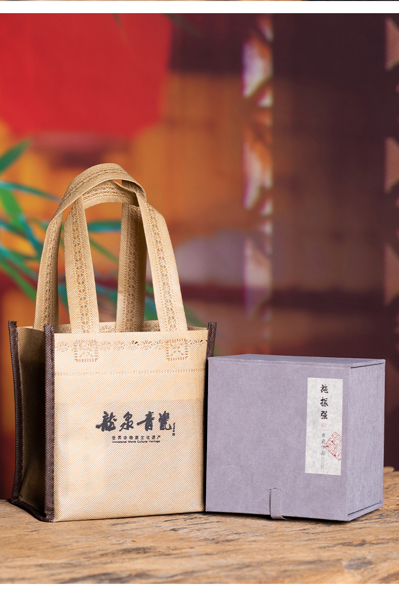 龙泉青瓷 宋韵仿古主人杯单杯冰裂纹手工杯 陶瓷高档手品茗杯茶碗
