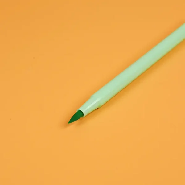 软头细支水彩笔透明保护套彩色散装学生美术水溶性彩笔画批发