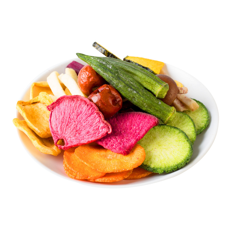 整箱原味果蔬脆混合水果干休闲零食果蔬干脱水开袋即食代发批发
