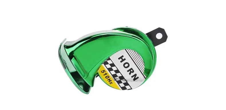 汽车蜗牛电气喇叭 摩托车电动车改装适用颜色多  12v 防水