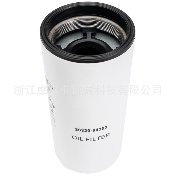 摩尔卡环保汽车卡车汽油发动机系统机油滤清器 26320-84300