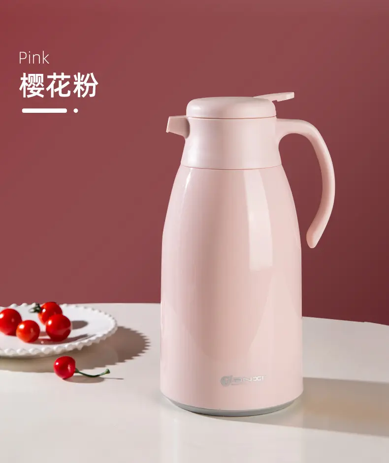 天喜开水壶家用卧室可爱玻璃内胆茶壶商务礼品壶 保温茶壶