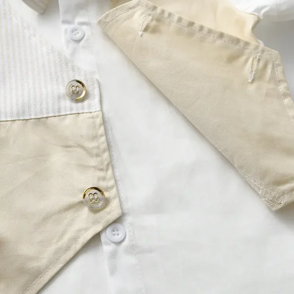 童装一手货源夏季新款宝宝衣服两件儿童短袖套装英伦绅士男童夏装