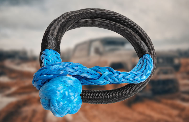 加长款软卸扣  厂家直供定制批发户外越野拖车牵引拉车救援求生绳