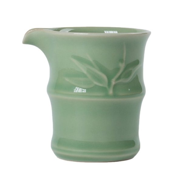 龙泉青瓷 陶瓷公道杯功夫茶具茶海创意分茶器倒茶杯家用客厅匀杯