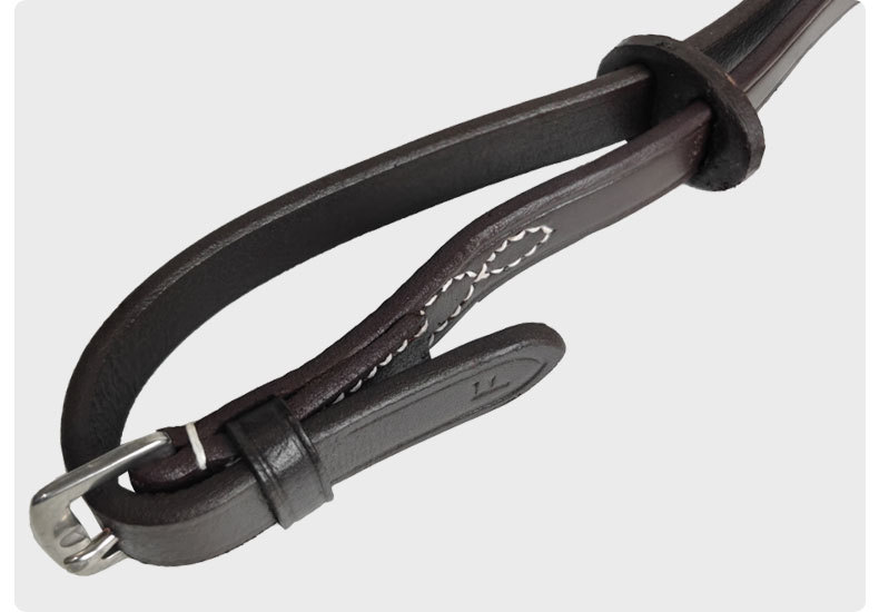 马术绳 水牛皮PP马缰绳  不锈钢搭扣  坚韧耐磨 末端调节马缰绳子