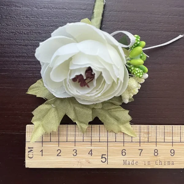 现货儿童西装礼服仿真花胸花婚礼花童小主持人演出服生日胸针配饰