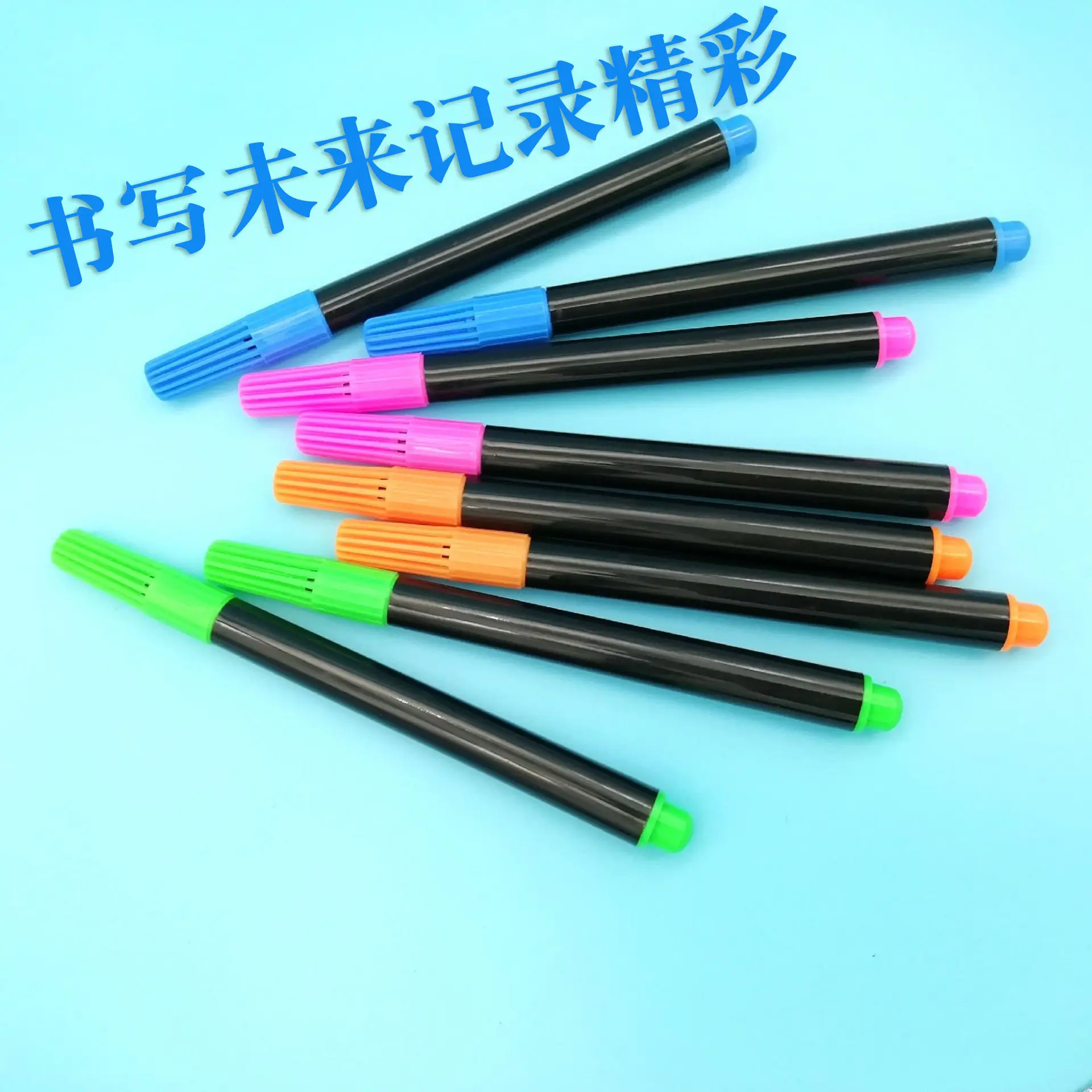 厂家制造 白板水性彩色白板笔 可擦写办公文教干擦笔 可擦马克笔