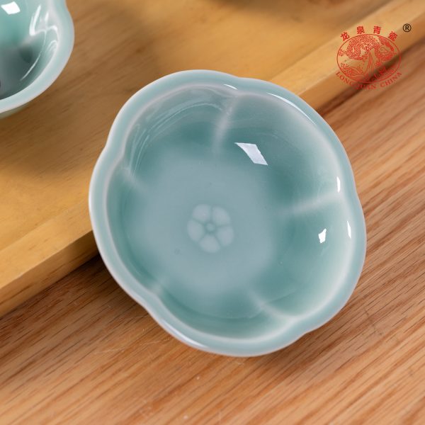 龙泉青瓷家用碟子调味碟火锅酱油碟醋碟酱料碟蘸料碟小吃盘点心碟