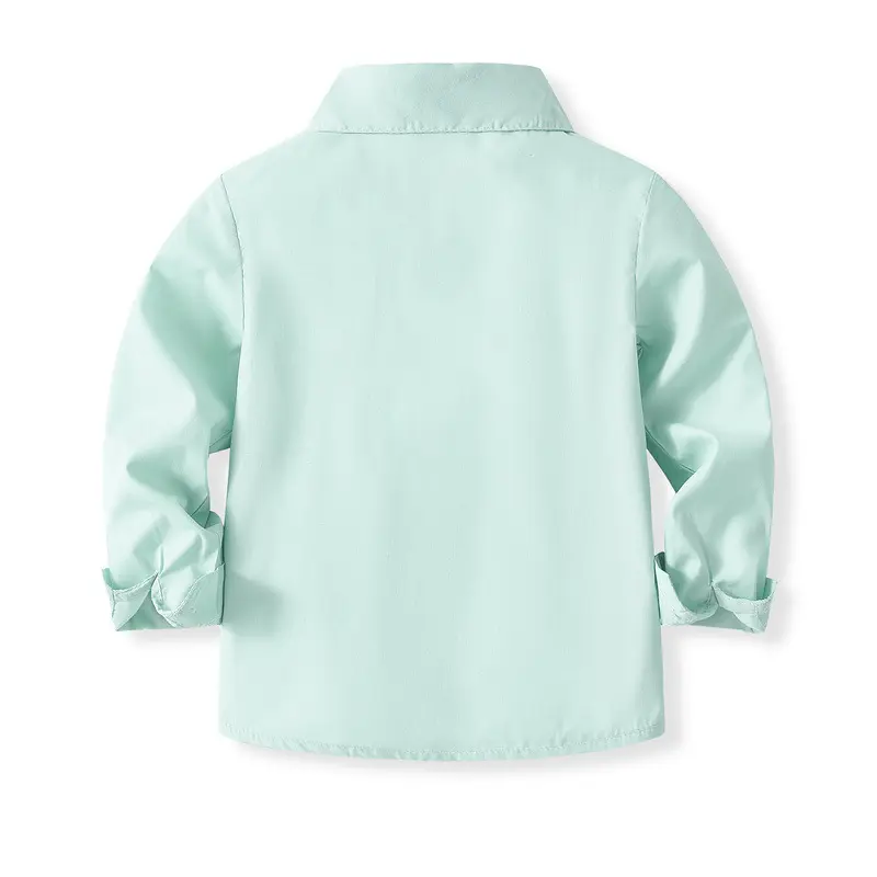 男童童装礼服批发春秋款儿童生日宴会西服正装宝宝衬衫背带裤套装