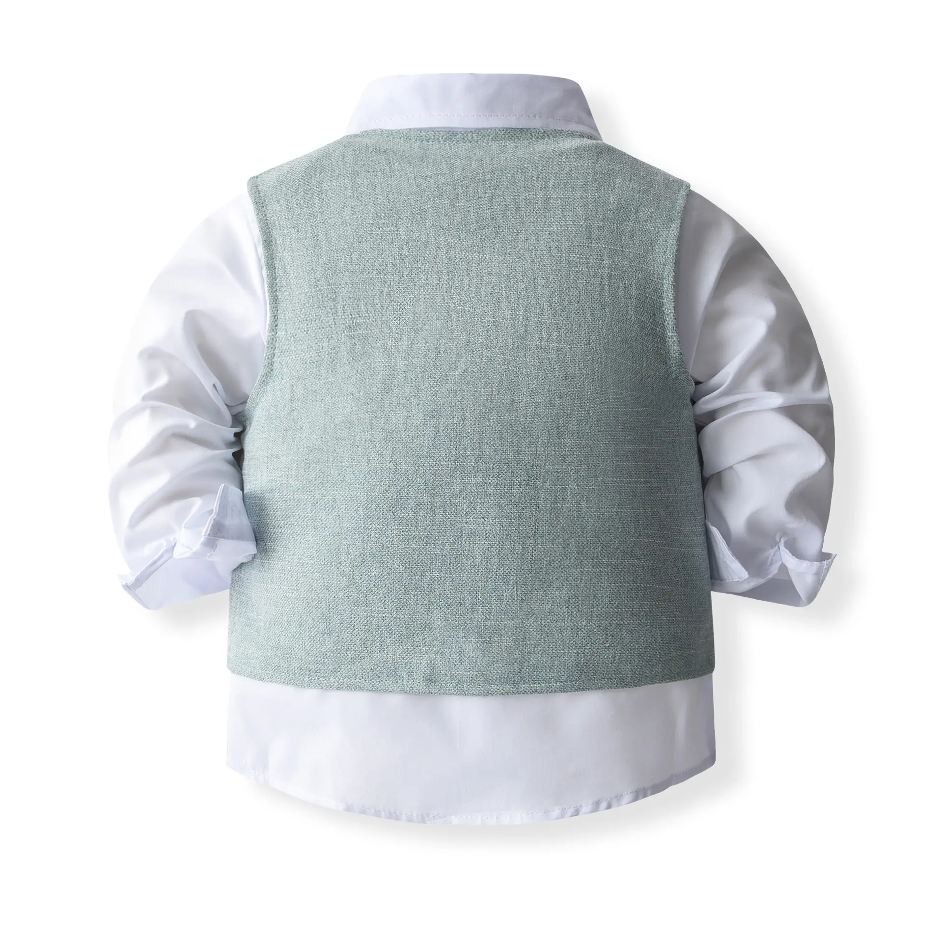 男童礼服童装春秋新款儿童衬衫马甲裤子套装宝宝西服婴童衣服服饰