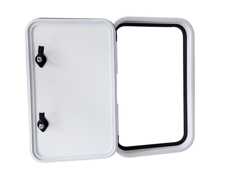 房车铝合金舱门 旅居车行李仓拖挂车带锁行李置物舱防水舱门