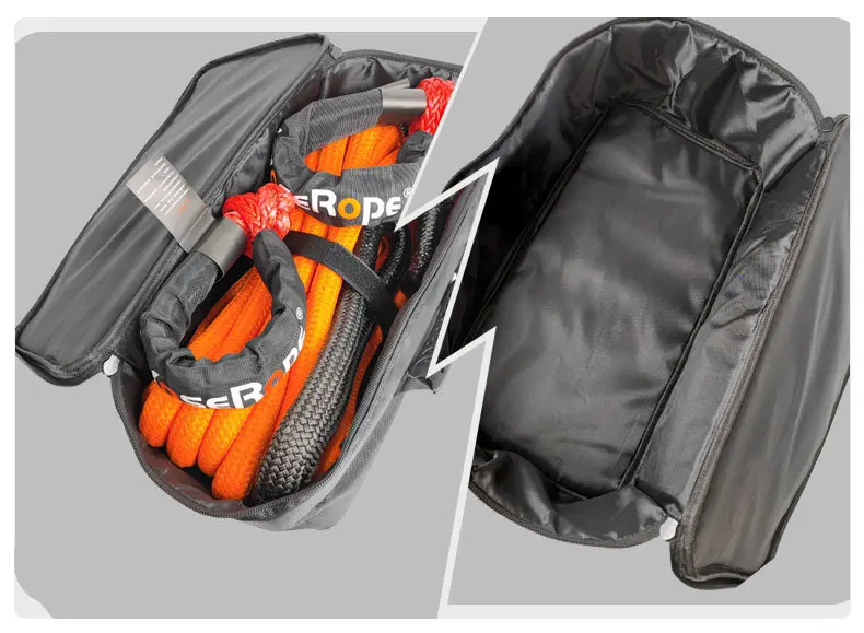 拖车绳绞盘绳收纳包 搭配户外越野拖车带 大容量工具方便便捷结实