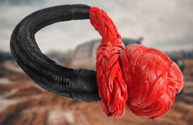 工厂供应超高分子聚乙烯13mm软卸扣 30吨破断拉力 可代替碳钢使用