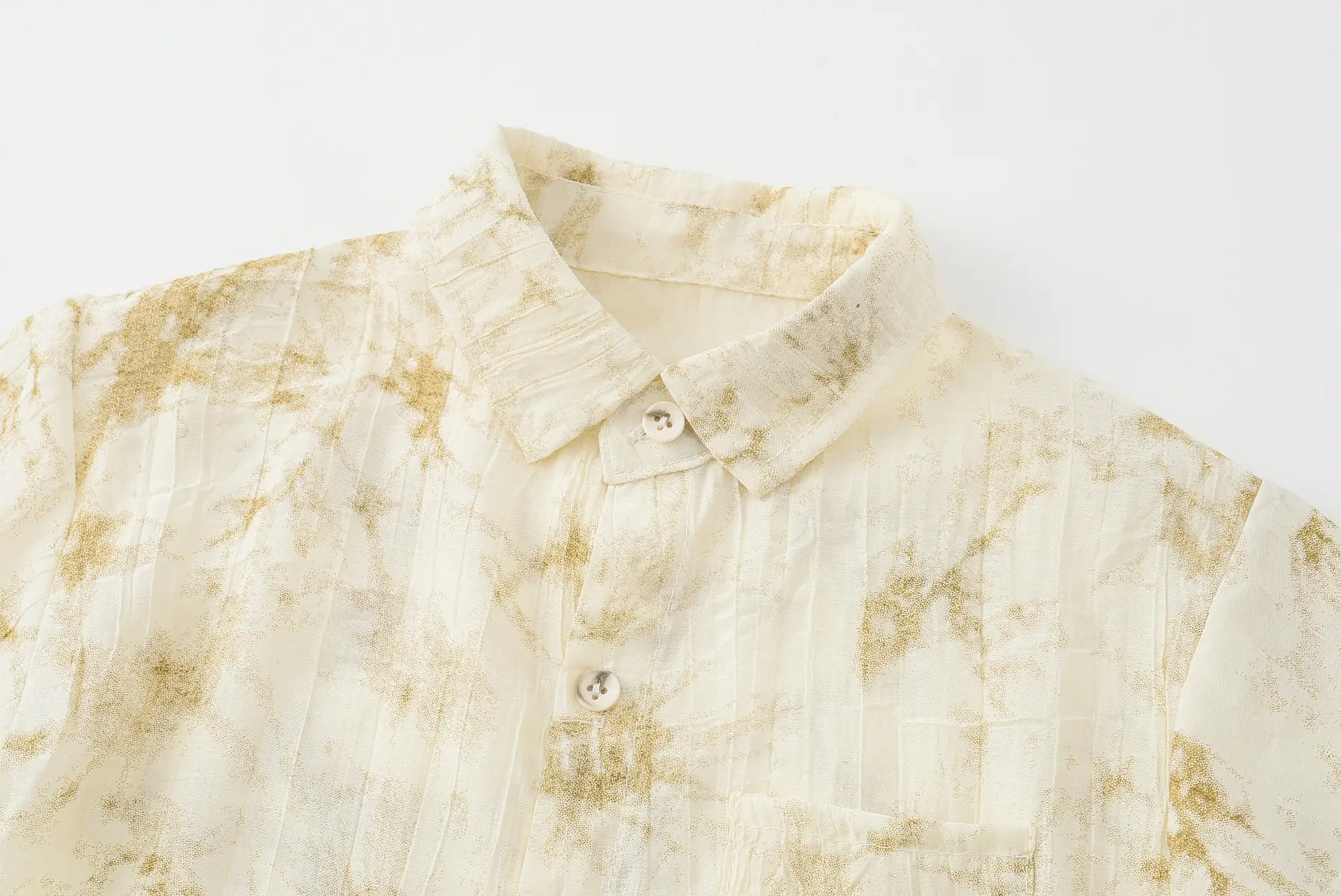 夏季新男童短袖衬衫套装跨境韩版儿童翻领开衫上衣男宝宝夏装衣服